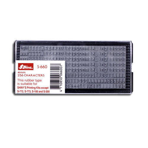 Typensatz shiny 660 für - s-660,
