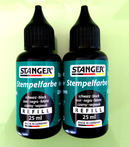 Stempelfarbe schwarz