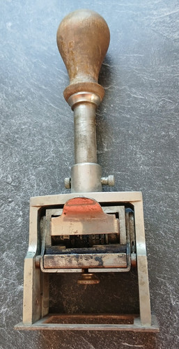 Alter stempel 20 - stempel**h=, cm