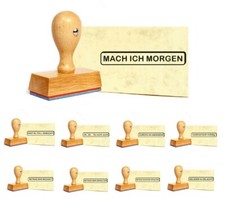Bürostempel Holzstempel