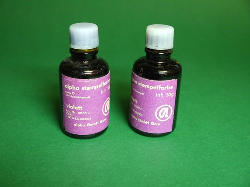 Alpha stempelfarbe violett - stempelfarbe,