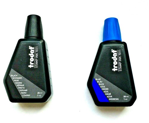 Stempelfarbe trodat schwarz - stempelfarbe,