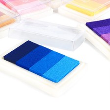 Stempelkissen Farbverlauf DIY