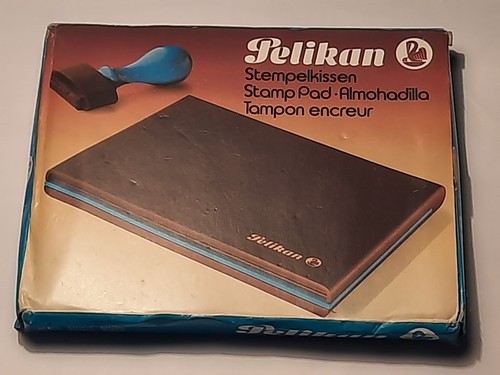 Pelikan stempelkissen - pelikan, (blau)