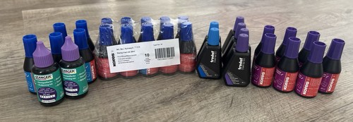 Stempelfarbe komplettset neu - stempelfarbe,