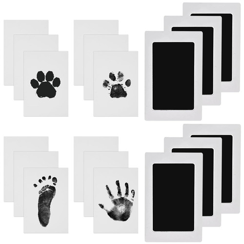 Baby handabdruck fußabdruck - baby,